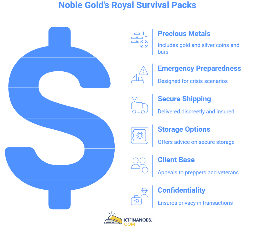 Noble Gold's Royal Survival Packs